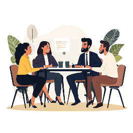 team meeting image